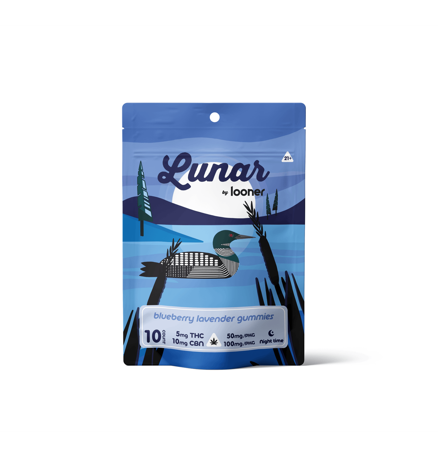 Lunar - Night Gummies 5mg THC 10 mg CBN