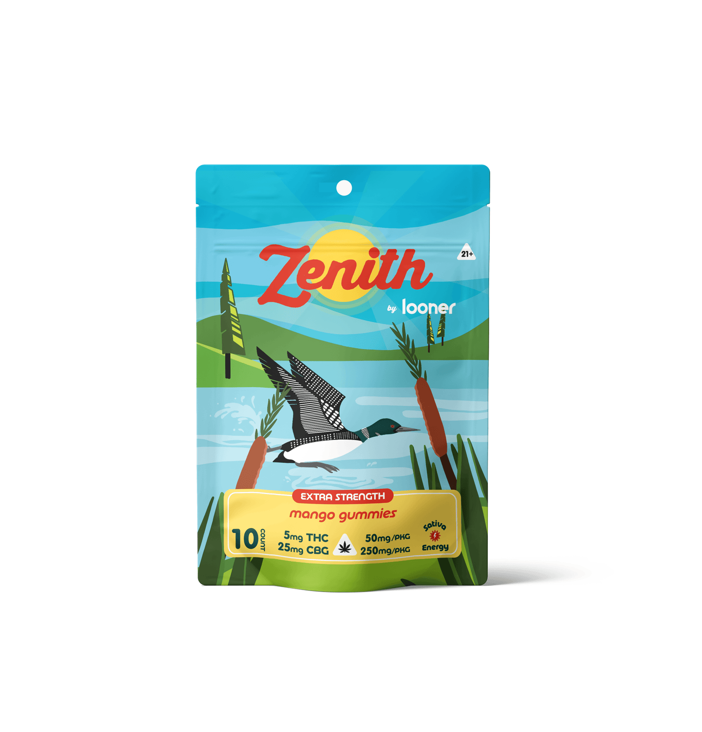 Zenith - Extra Strength Day Gummies 5mg THC 25mg CBG